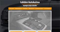 Desktop Screenshot of lahdenautokulma.fi